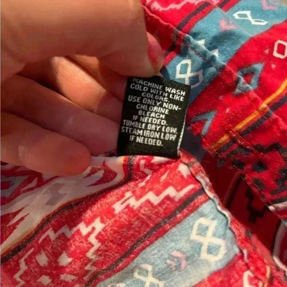 Carbon Men’s size Small button down western style 100% cotton shirt - Picture 5 of 7